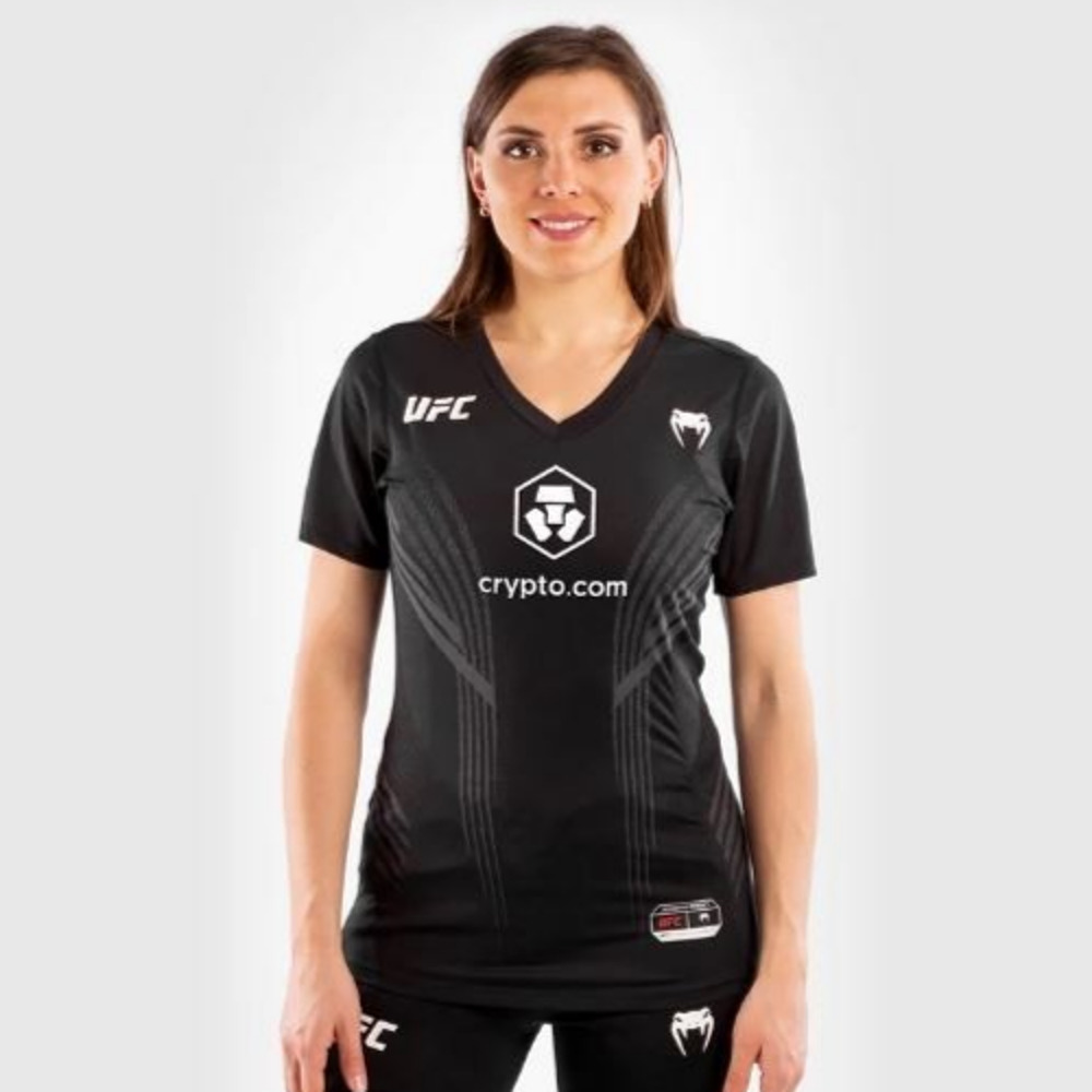 Womens Venum UFC Dry Tech Performance Fight Night Walkout Jersey Size Large MMA